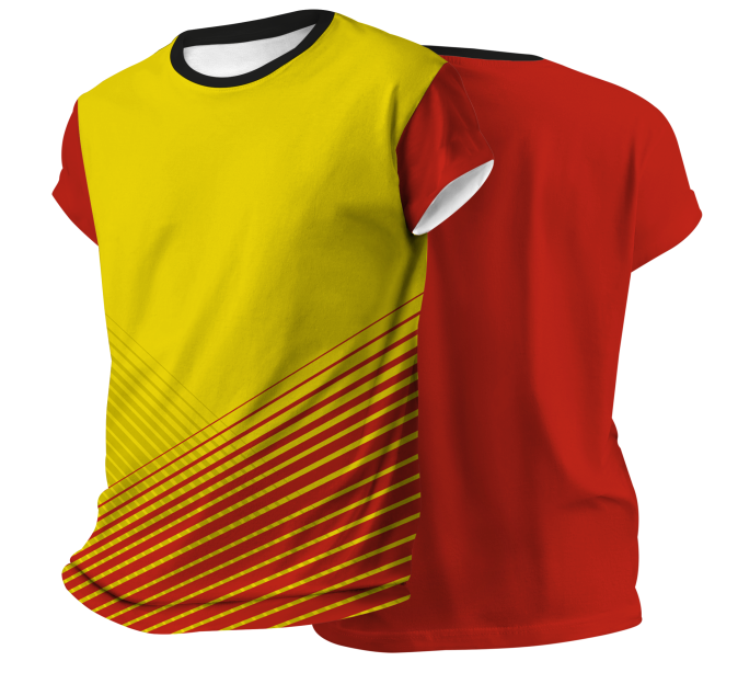 Camiseta voley manga corta Dakar personalizada