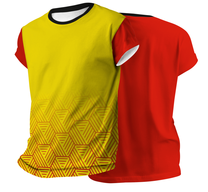 Camiseta voley manga corta Yube personalizada