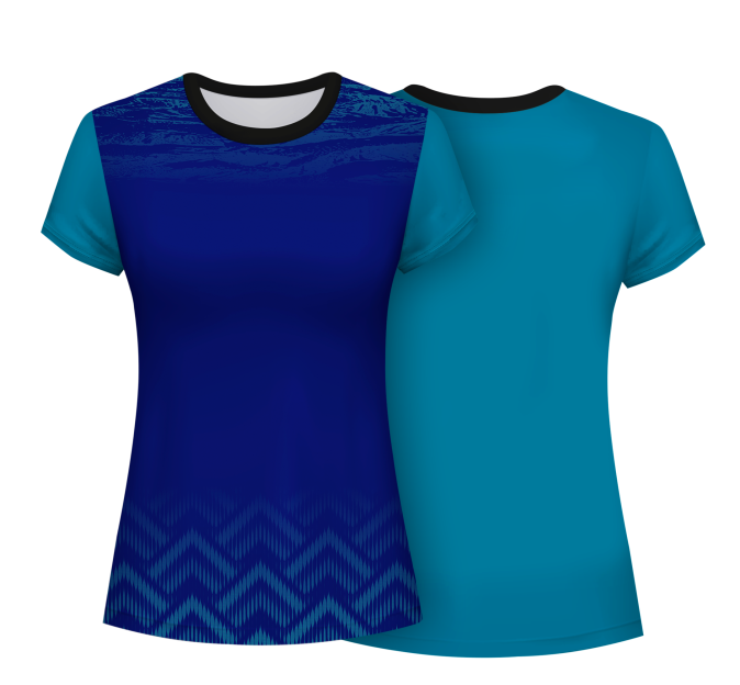 Camiseta de mujer voley manga corta Luanda personalizada