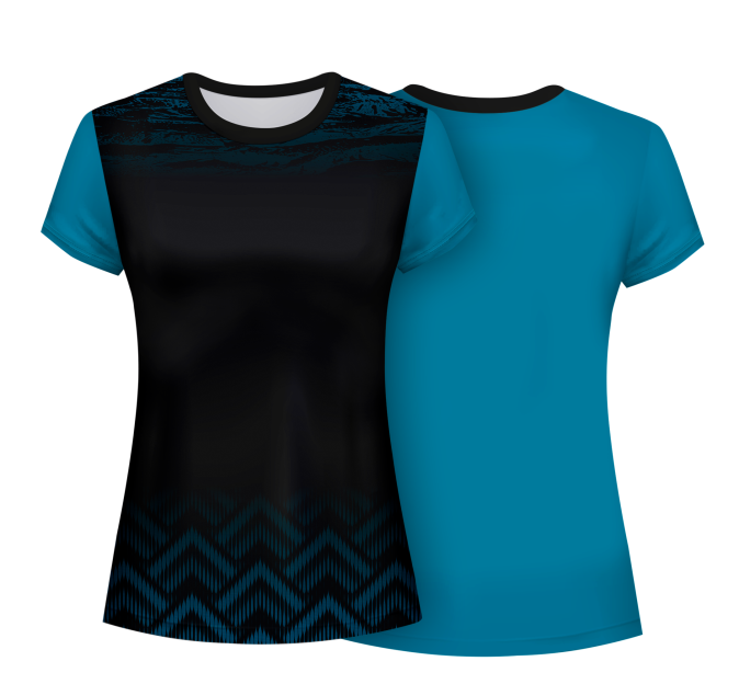 Camiseta de mujer voley manga corta Luanda personalizada