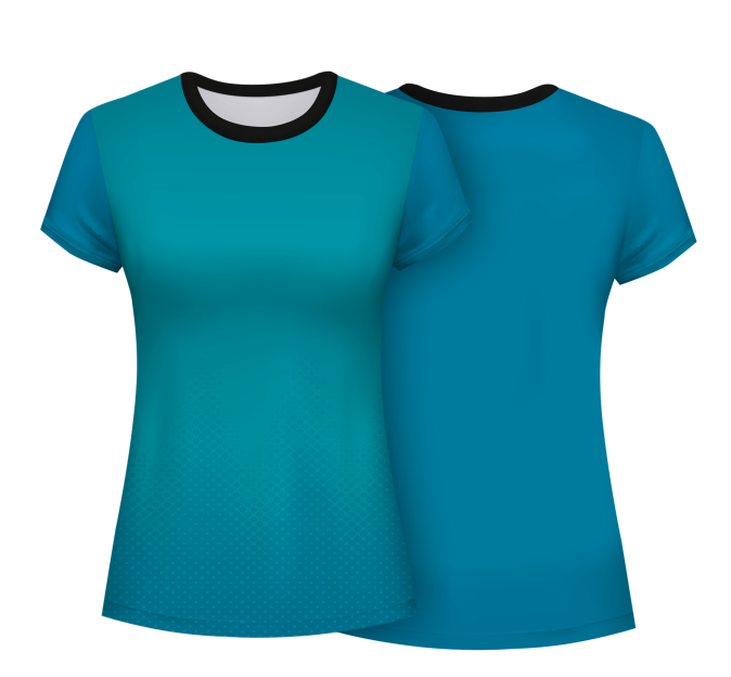 Camiseta de mujer voley manga corta Abuya personalizada