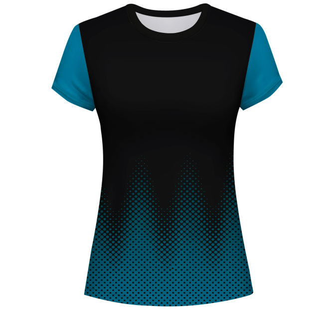 Camiseta de mujer voley manga corta Abuya personalizada