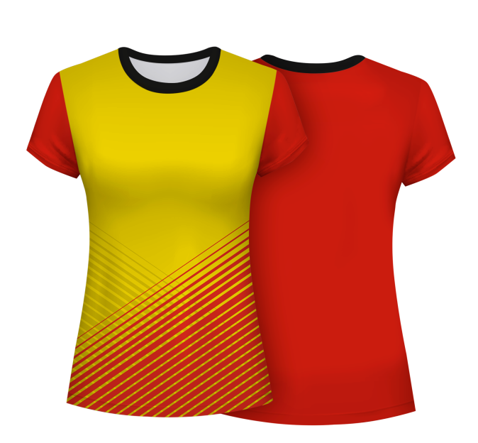 Camiseta de mujer voley manga corta Dakar personalizada