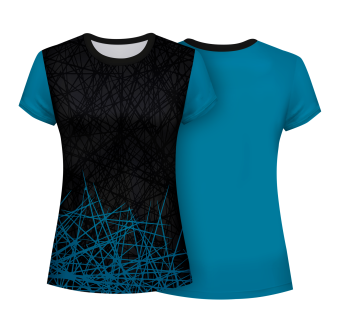 Camiseta de mujer voley manga corta Banjul personalizada