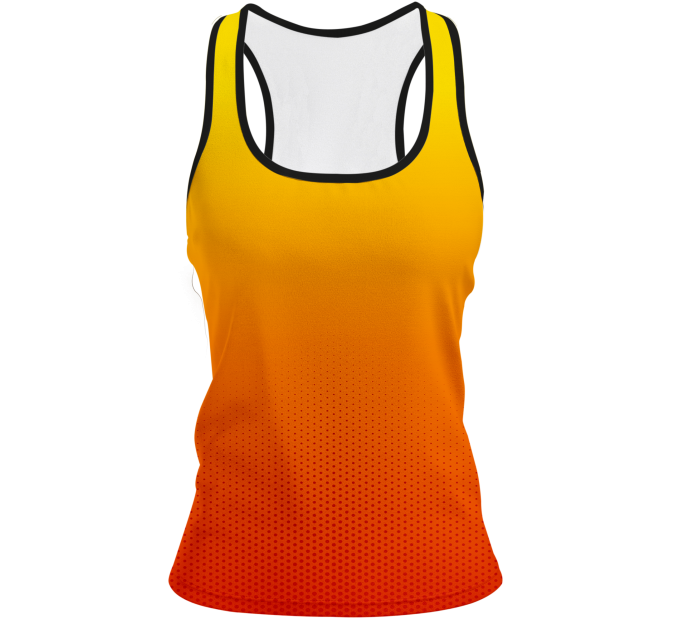 Camiseta de mujer voley tirantes Rabat personalizada