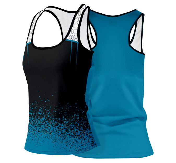 Camiseta de mujer voley tirantes Praia personalizada