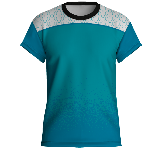 Camiseta voley manga corta Praia personalizada