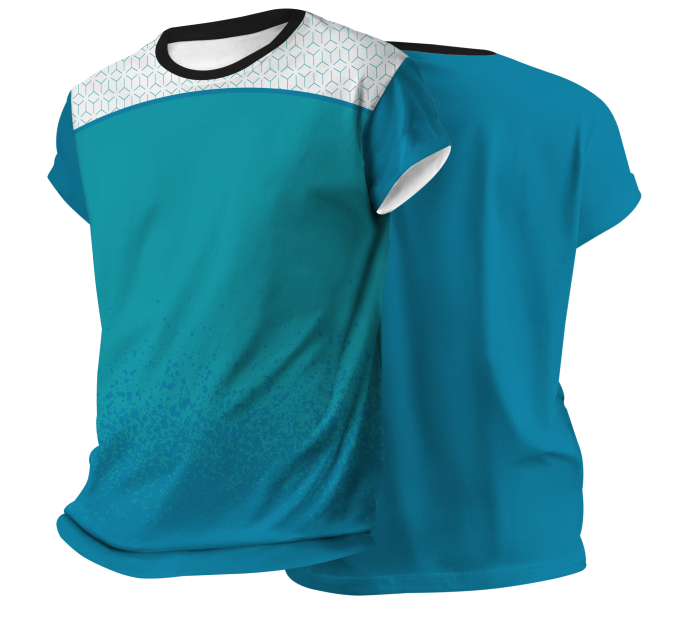 Camiseta voley manga corta Praia personalizada