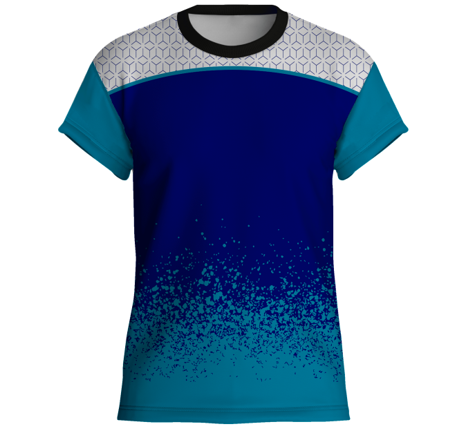 Camiseta voley manga corta Praia personalizada