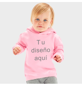Sudadera con gorro para bebé personalizada