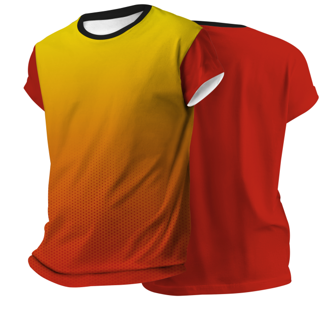 Camiseta voley manga corta Rabat personalizada