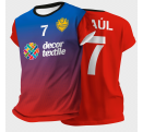 Camiseta voley manga corta Rabat personalizada
