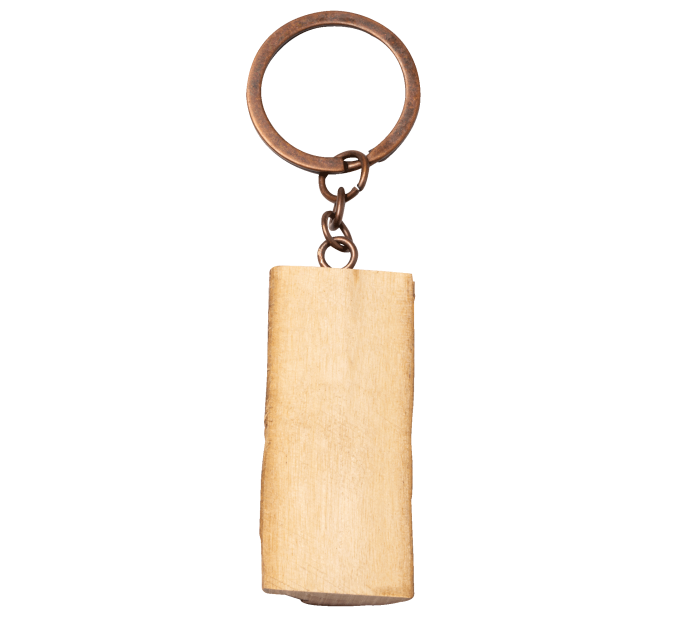 Llavero tronco de madera Stamina TOPAC