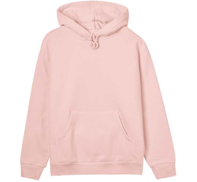 Sudadera de algodón orgánico con capucha de mujer personalizada