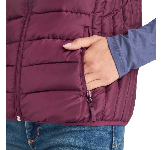 Chaleco acolchado de mujer personalizado