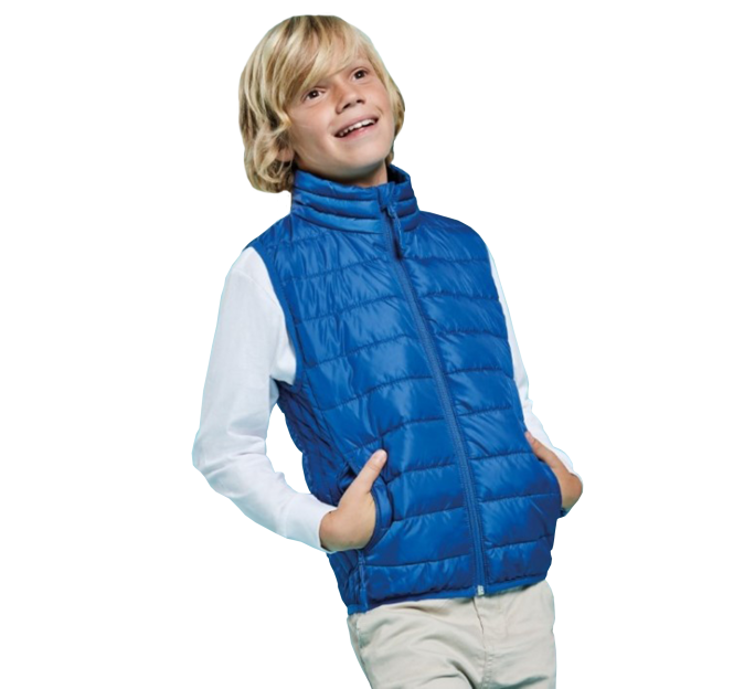 Chaleco acolchado de niño personalizado