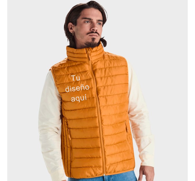 Chaleco acolchado personalizado