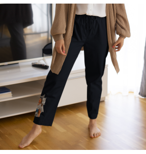 Pantalón recto pijama de mujer personalizado