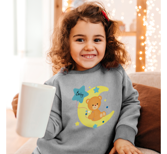 Sudadera de pijama infantil personalizada