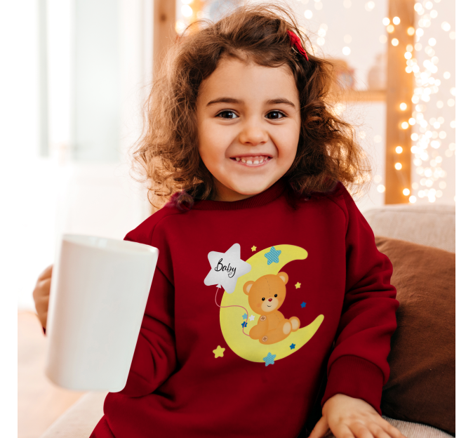 Sudadera de pijama infantil personalizada