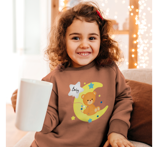 Sudadera de pijama infantil personalizada