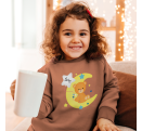Sudadera de pijama infantil personalizada