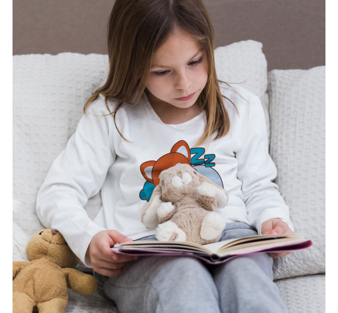 Camiseta de pijama manga larga infantil personalizada