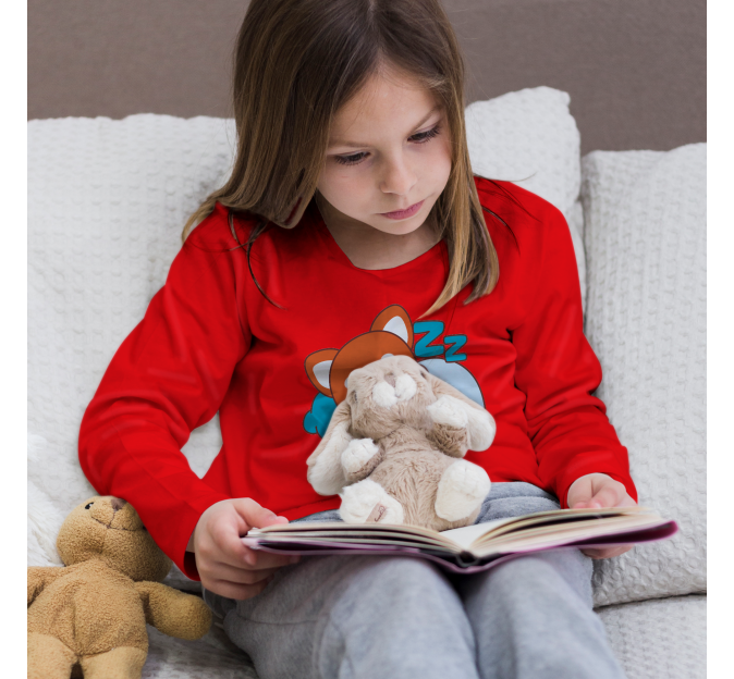 Camiseta de pijama manga larga infantil personalizada