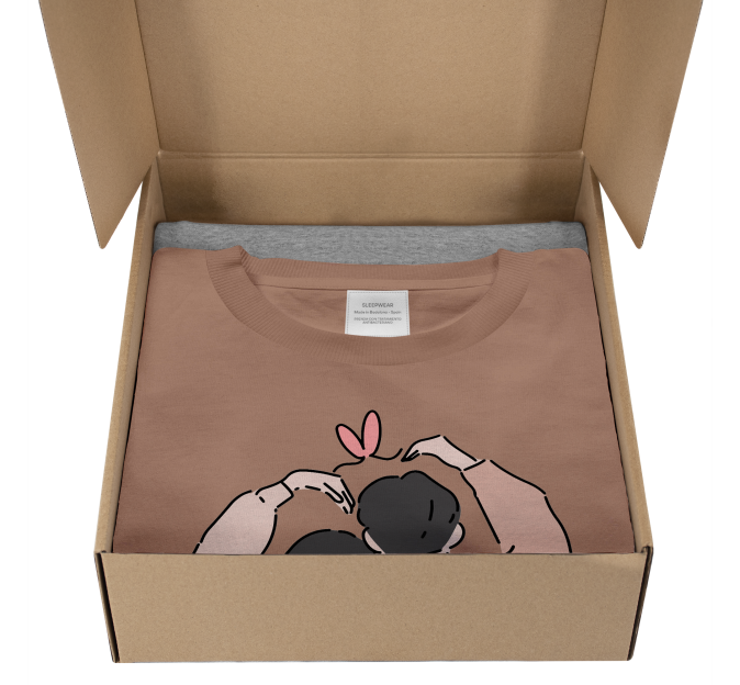 Conjunto pijama sudadera de mujer personalizado