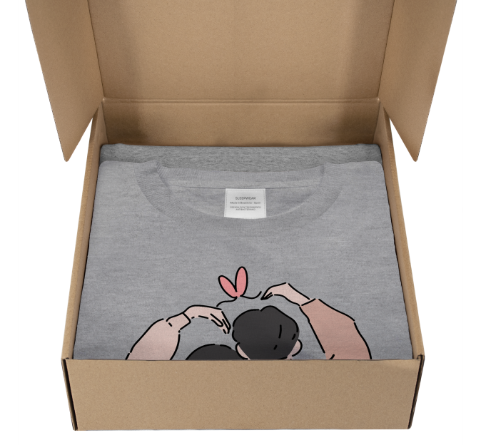 Conjunto pijama sudadera de mujer personalizado