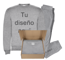 Conjunto pijama sudadera de mujer personalizado
