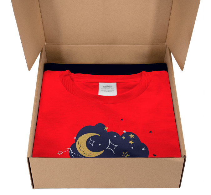 Conjunto pijama manga larga de mujer personalizado