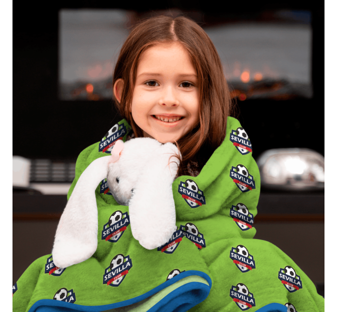 Manta polar talla M personalizada