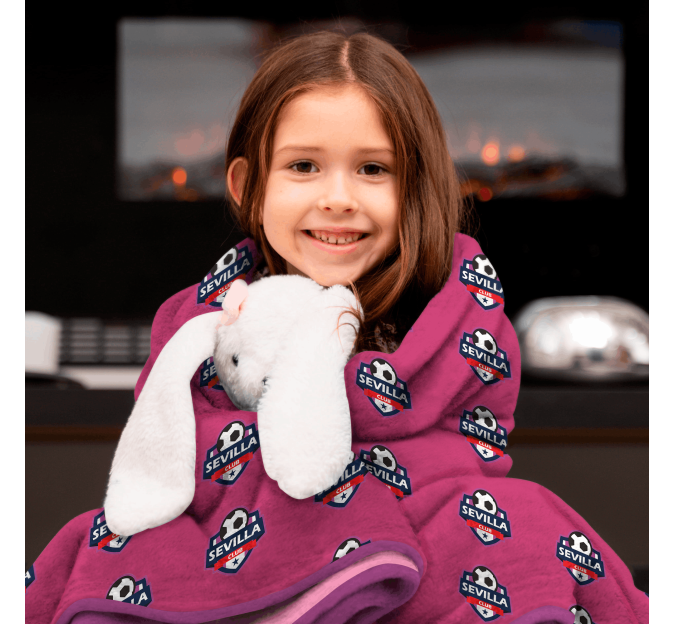 Manta polar talla M personalizada