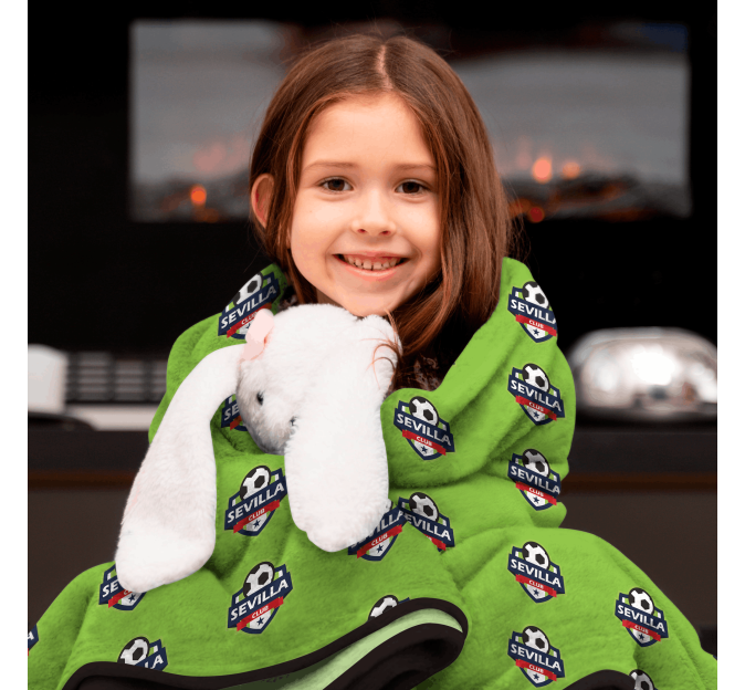 Manta polar talla M personalizada