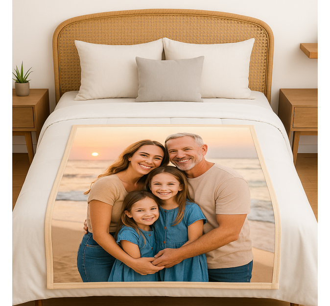 Manta polar talla L personalizada