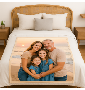 Manta polar talla L personalizada