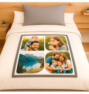 Manta polar talla M personalizada