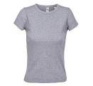 Camiseta acanalada de mujer SARA personalizada