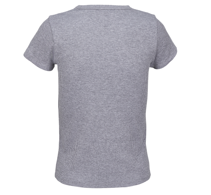 Camiseta acanalada de mujer SARA personalizada