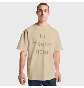 Camiseta oversize CHOW personalizada