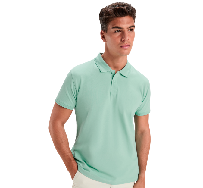 Polo punto piqué WOS personalizado