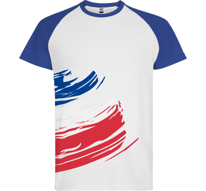 Camiseta con bandera personalizada