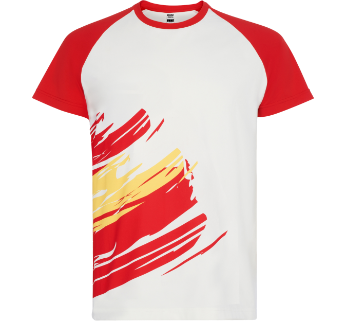 Camiseta con bandera personalizada
