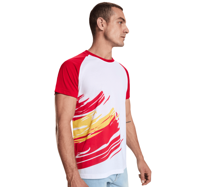 Camiseta con bandera personalizada