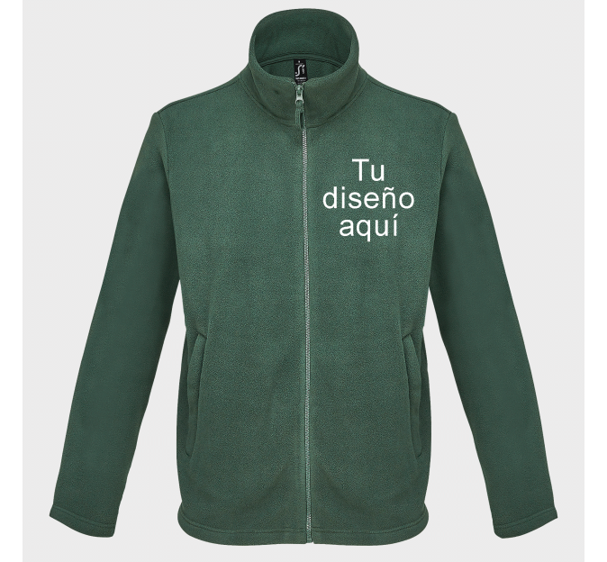 Chaqueta micropolar tallas grandes NITRO personalizada