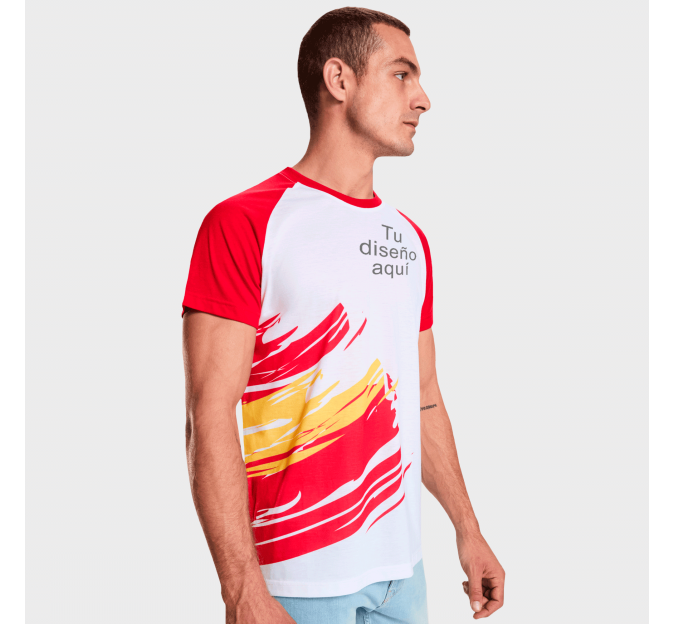 Camiseta con bandera personalizada