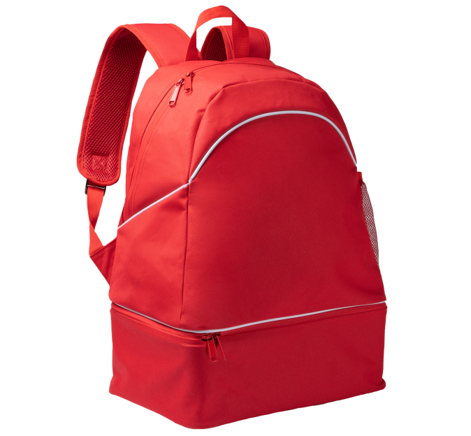 Mochila deportiva con zapatillero personalizada