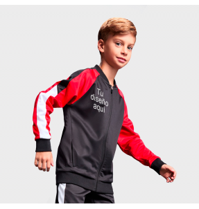 Chaqueta deportiva infantil  GLADIUS personalizada