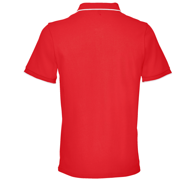 Polo bicolor tallas grandes PALERMO personalizado